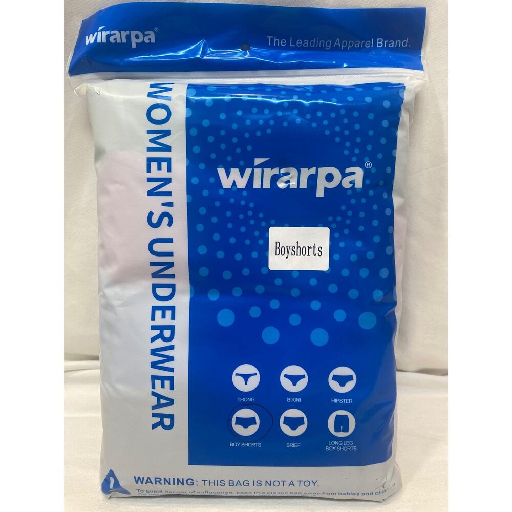 NEW Wirarpa Women's Underwear 4 Pack Size 5XL Boyshorts Boy Shorts